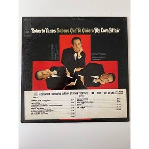 Roberto Yanes Sabras Que Te Quiero My Love Affair LP Columbia ES 1915 PROMO VG+